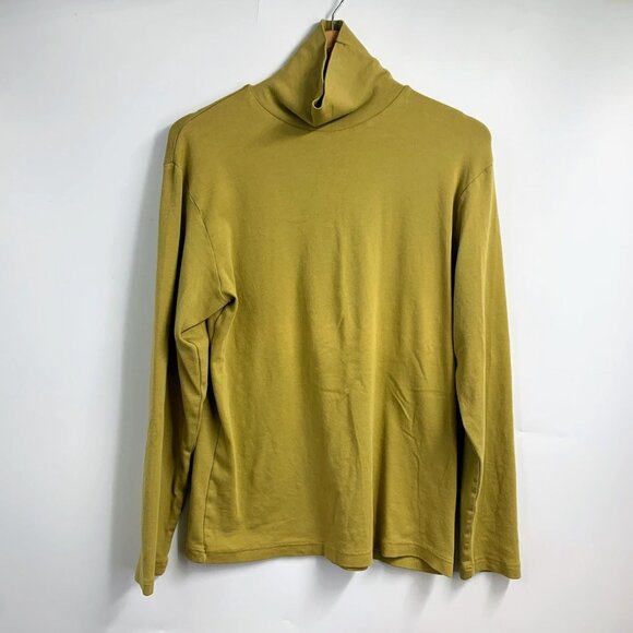 Hugo Boss Men's Santo Cotton Long Sleeve Pullover Stretch Turtleneck Size XL - Picture 1 of 12